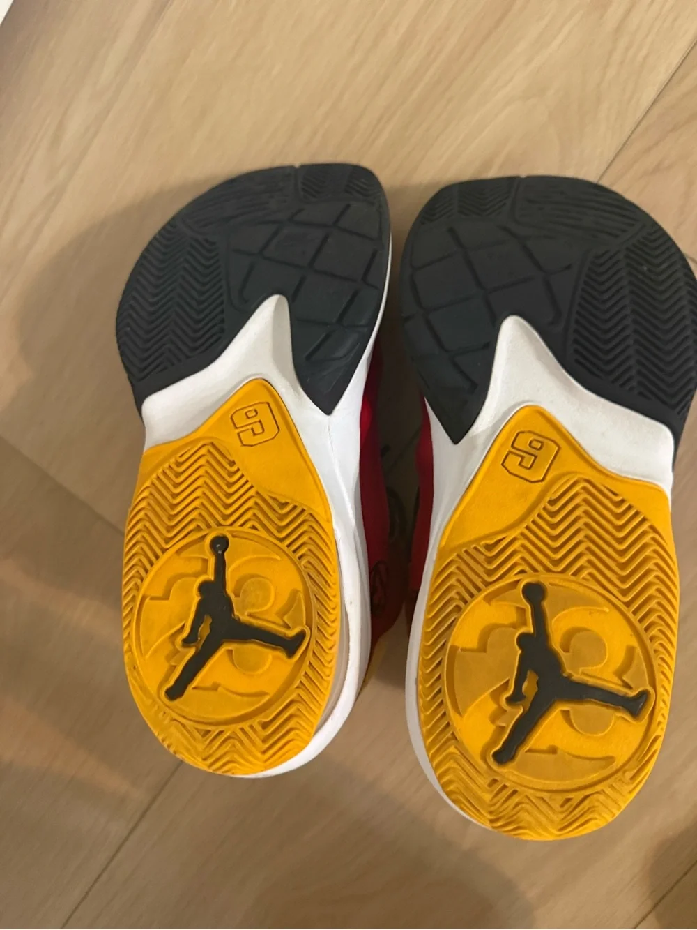 Jordan only worn